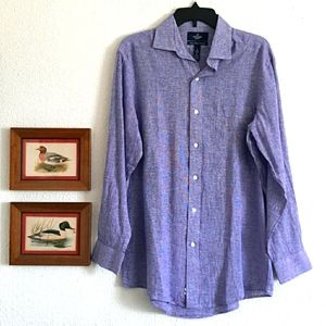Nwot Button-down Purple Shirt